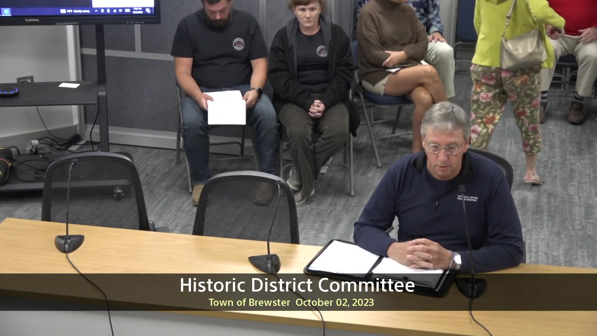 Thumbnail image for Historic District Committee 10-2-2023