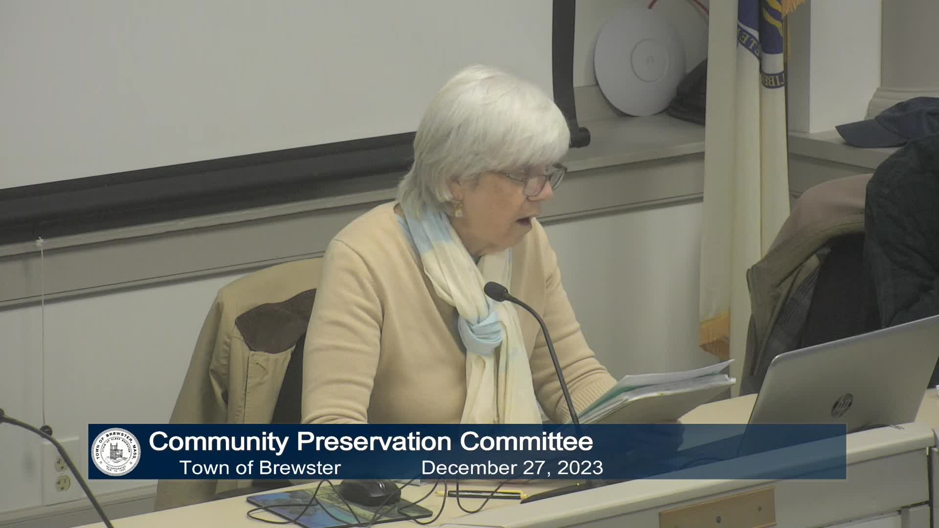 Thumbnail image for Community Preservation Committee 12-27-2023