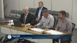 Applicants Present Their Case to the Zoning Board of Appeals