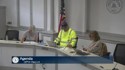 Thumbnail is of meeting video shows the entire board which consists of three people.