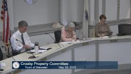 Thumbnail of meeting video shows three members of the board in the meeting room