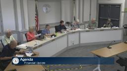 Thumbnail of meeting video shows a wide shot of the entire board with eight people visible