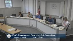 Thumbnail of meeting video is of a wide shot of the subcommittee in the meeting room.