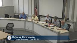 Historical Commission members gathered for thier June 24th, 2025 meeting
