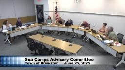 Thumbnail of meeting video shows wide shot of the entire committee and staff