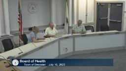Thumbnail of meeting video shows a wideshot of the board which for this meeting is three people.