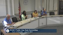 Thumbnail of meeting video shows a wide shot of the subcommittee and two staff.