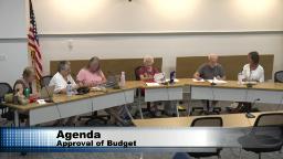 Thumbnail of meeting video is a wide of the entire committee in room B.