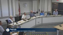 Brewster Golf Commission members gather for their August 26th meeting