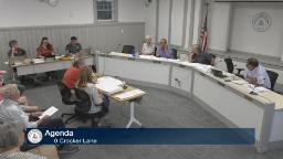 Brewster Conservation Commission members gathered for their August 26th meeting
