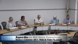 wide shot of the committee members consists of 5 people