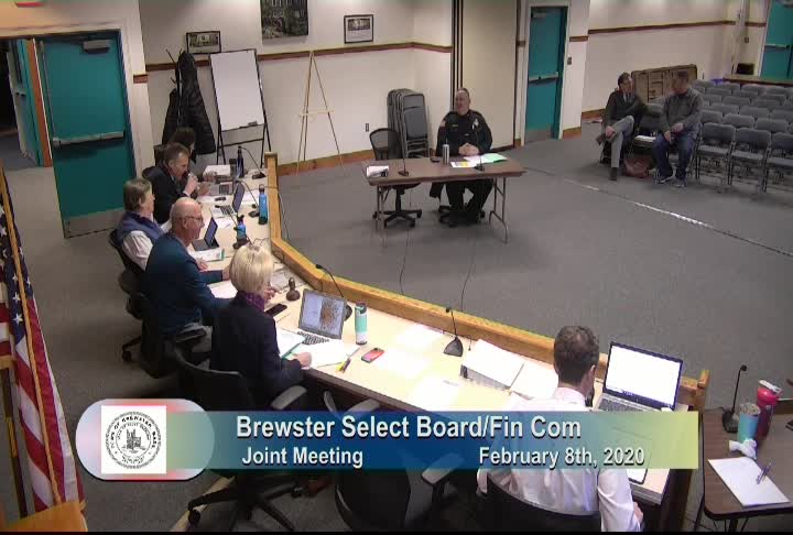 Thumbnail image for Brewster Select Board Fin Com Joint Meeting 2-8-2020 Part 1