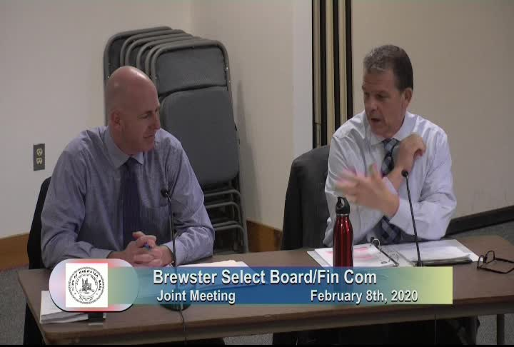Thumbnail image for Brewster Select Board Fin Com Joint Meeting 2-8-2020 Part 2