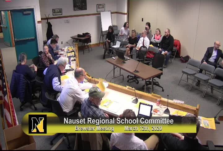 Thumbnail image for Nauset Regional School Committee 3-12-2020