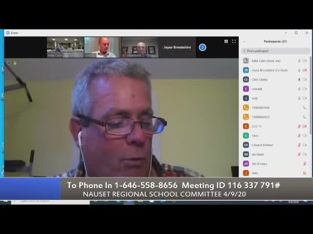 Thumbnail image for Nauset Regional School Committee 4-9-2020
