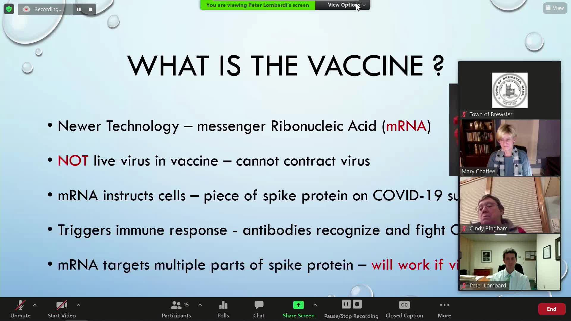 Thumbnail image for COVID19 Update with Brewster's Health Director