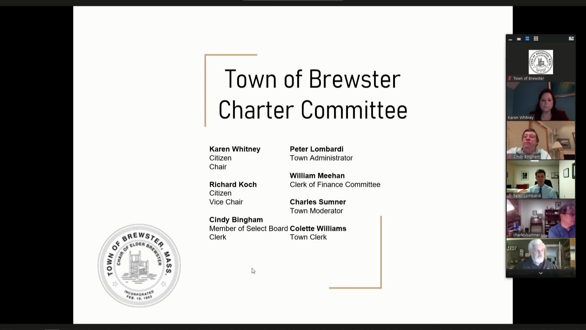 Thumbnail image for Proposed Town Charter Presentation Feb. 2021