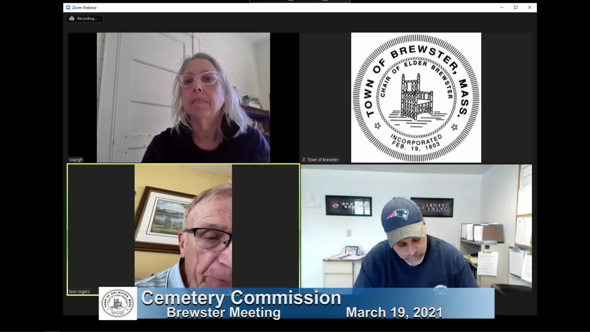 Thumbnail image for Cemetery Commission 3-19-2021