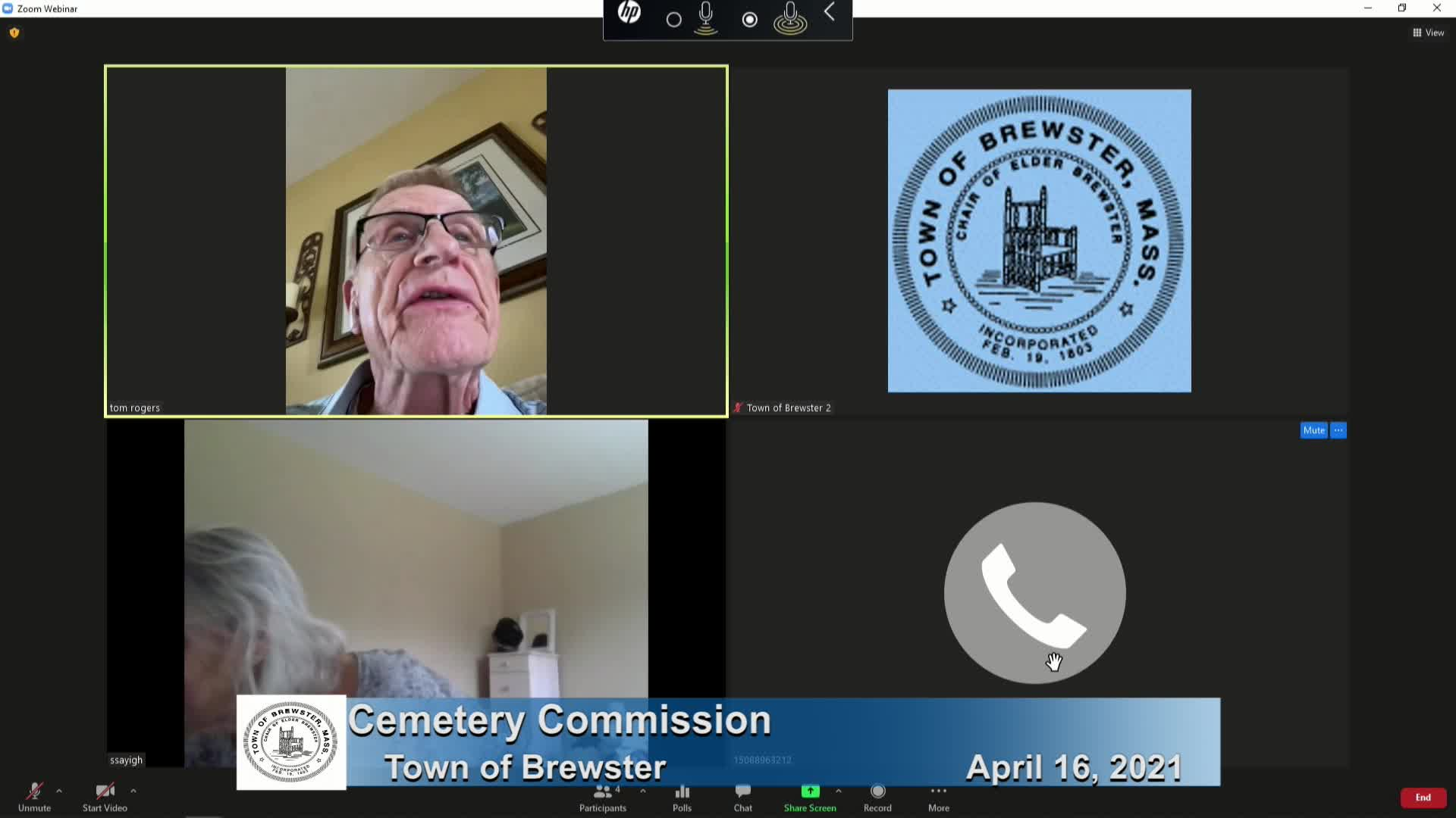 Thumbnail image for Cemetery Commission 4-16-2021