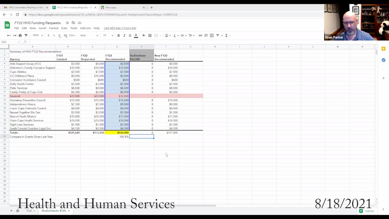 Thumbnail image for Health and Human Services 8-18-2021