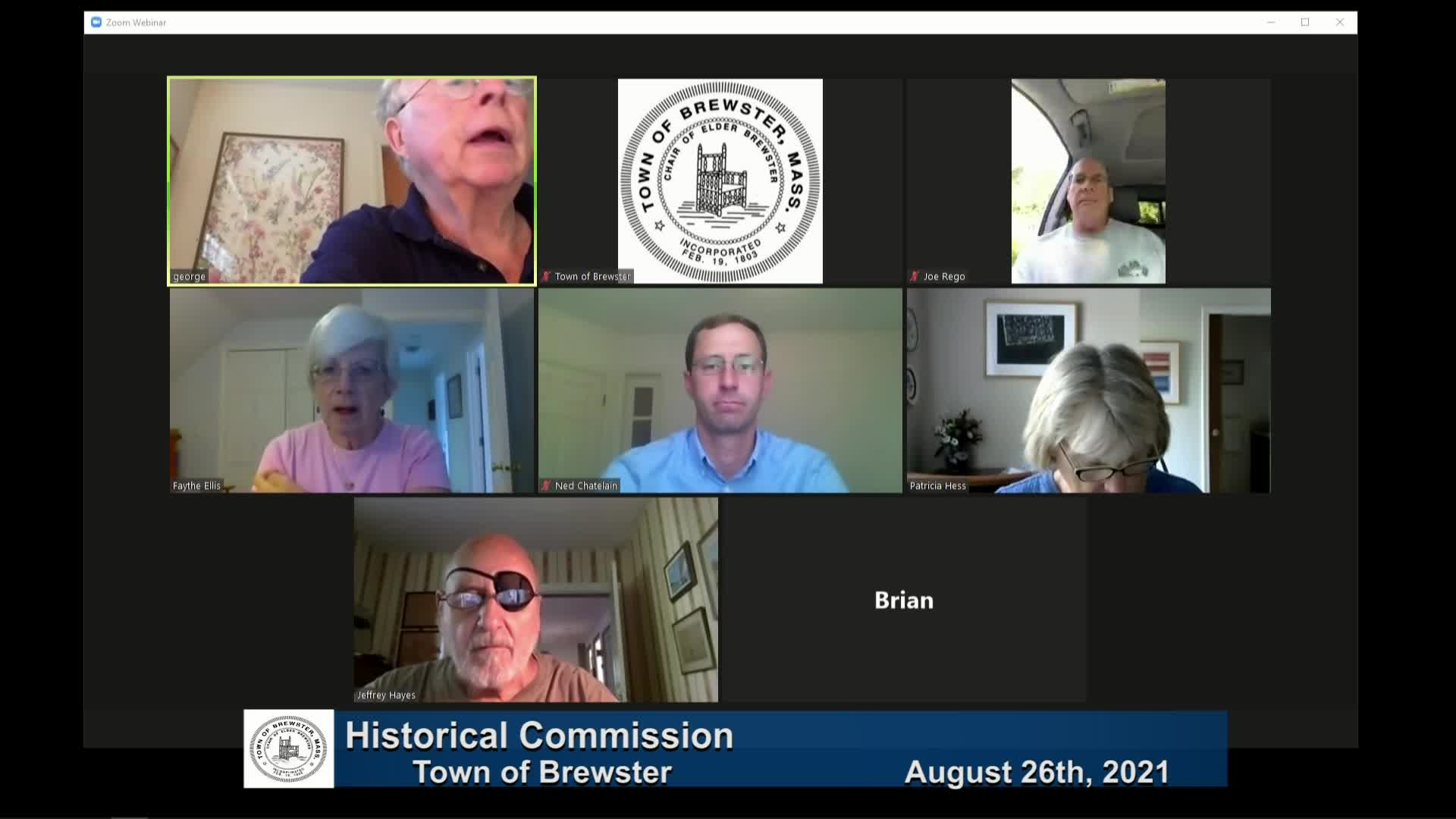 Thumbnail image for Historical Commission 8-26-2021