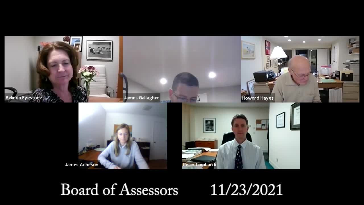 Thumbnail image for Board of Assessors 11-23-2021