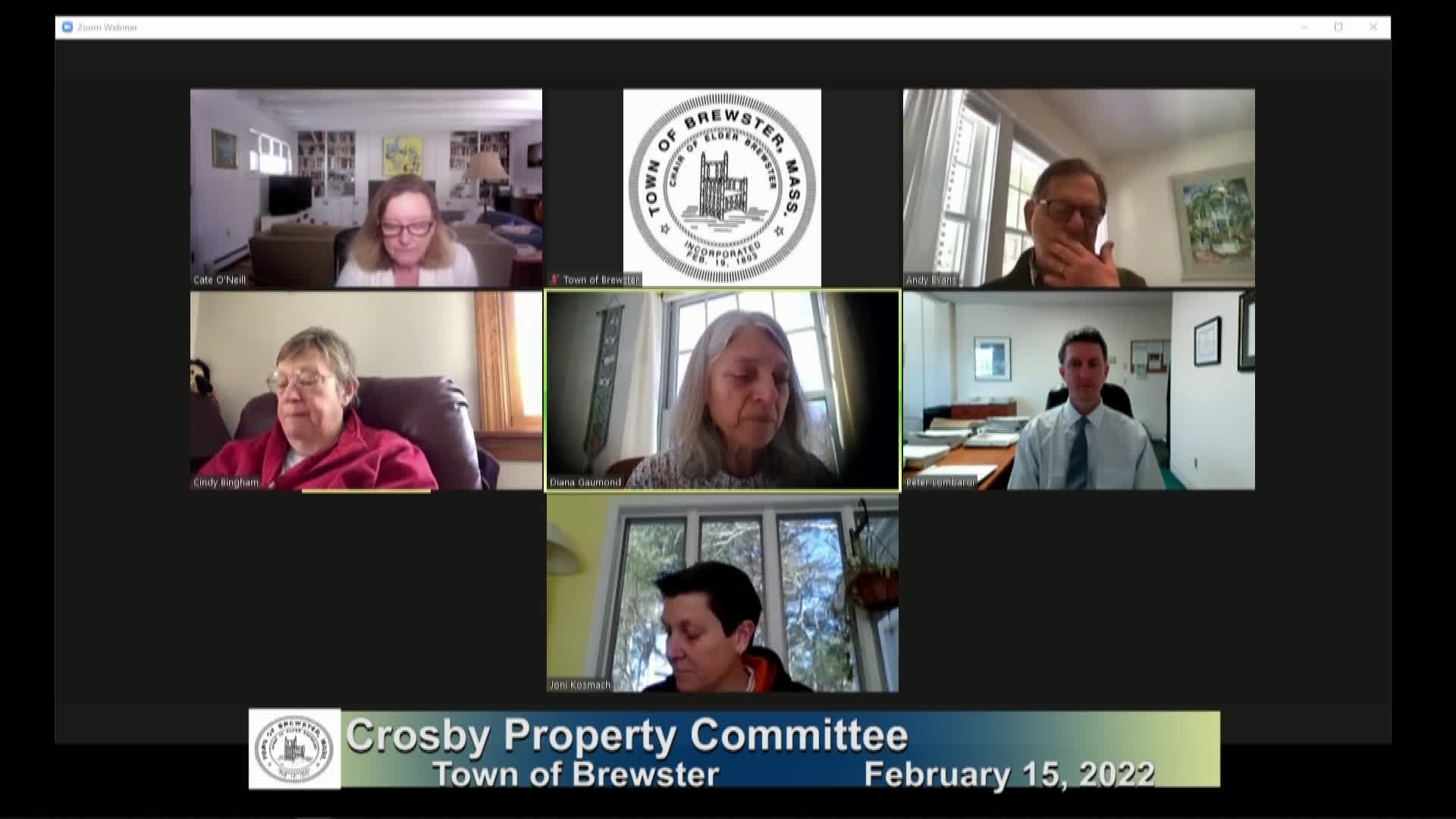 Thumbnail image for Crosby Property Committee 2-15-2022