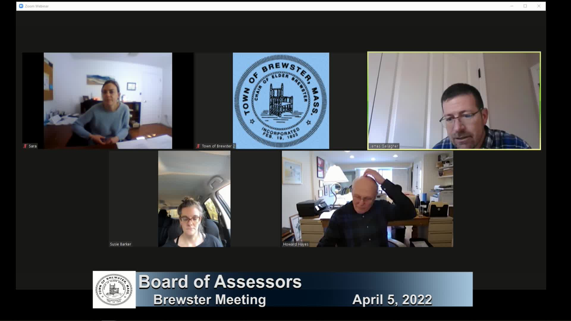 Thumbnail image for Board of Assessors 4-5-2022