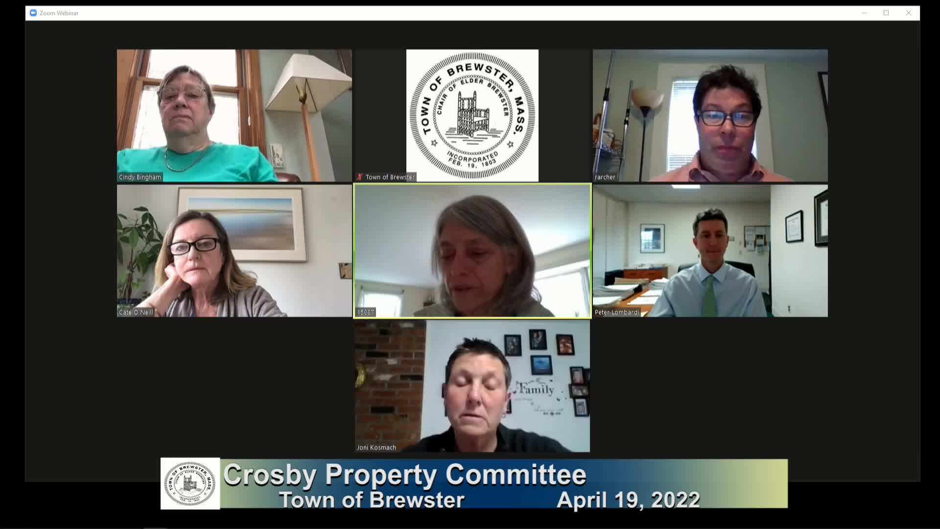 Thumbnail image for Crosby Property Committee 4-19-2022