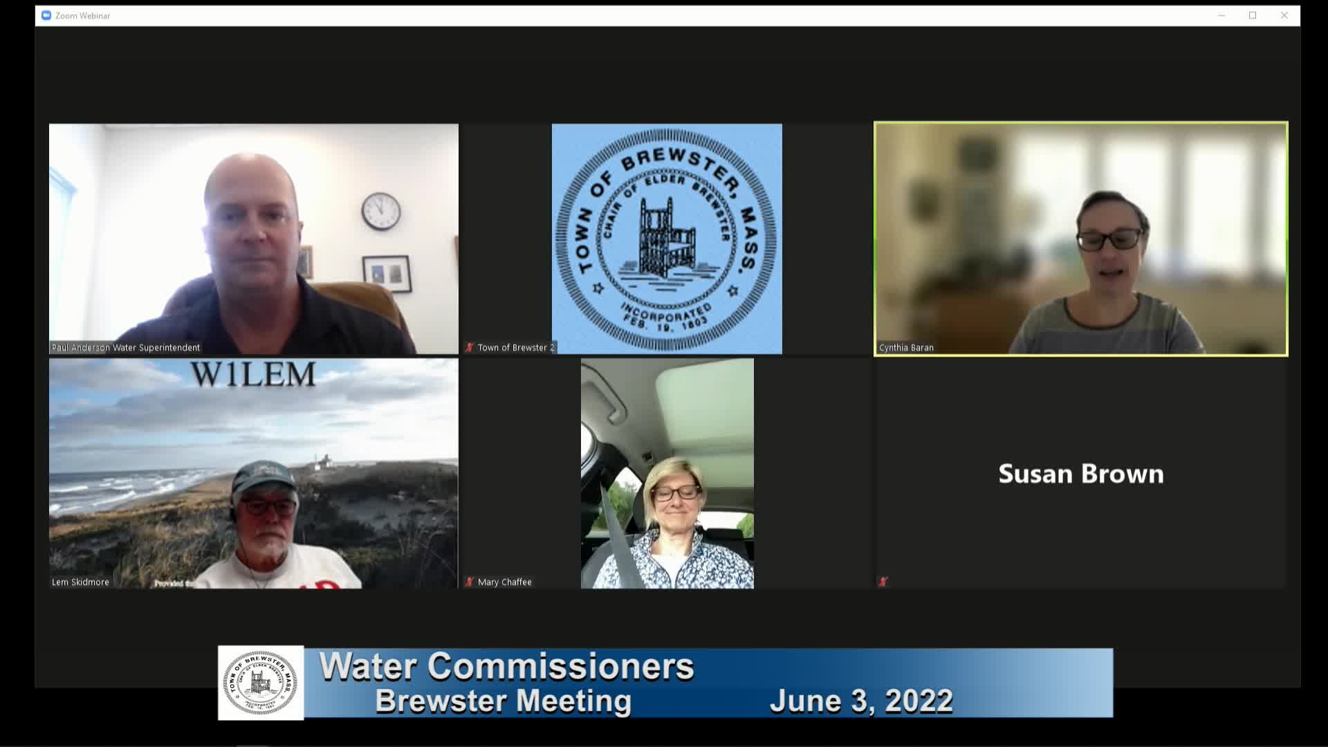 Thumbnail image for Water Commissioners 6-3-2022