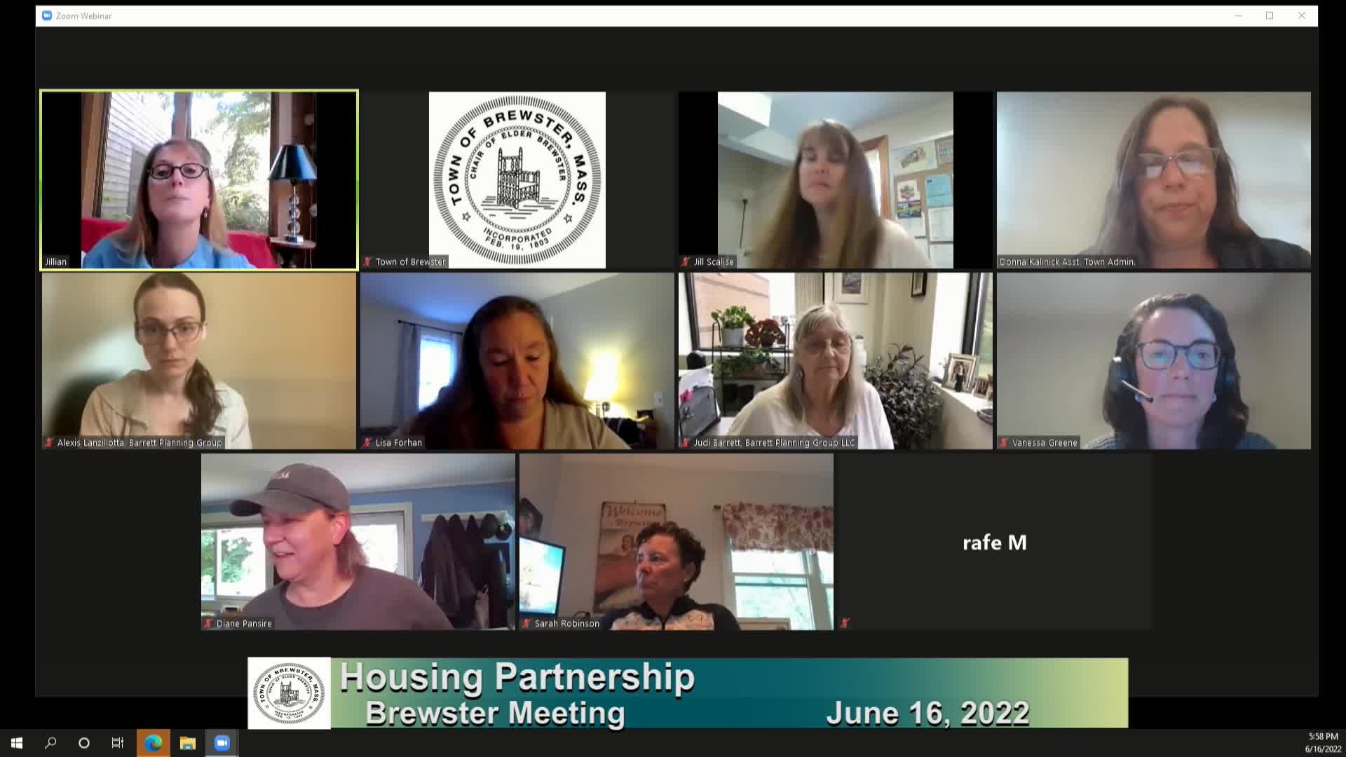 Thumbnail image for Housing Partnership & Housing Production Plan Presentation 6-16-2022