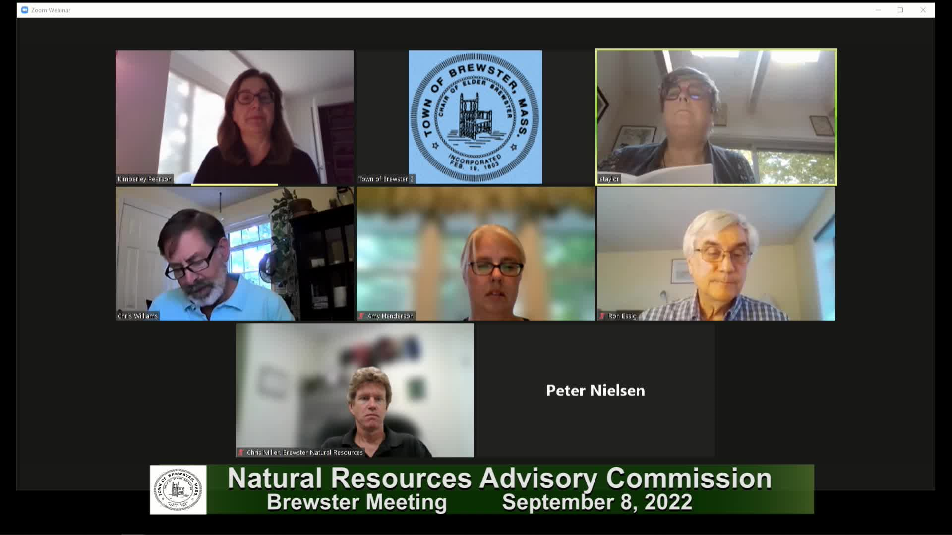Thumbnail image for Natural Resources Advisory Commission 9-8-2022