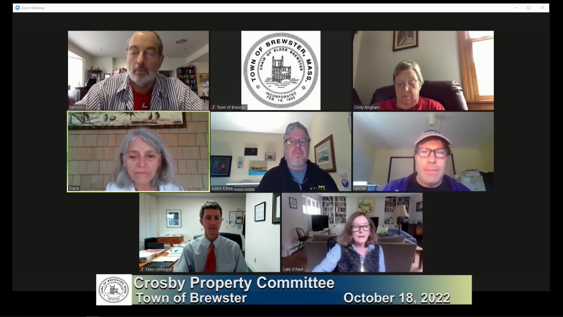Thumbnail image for Crosby Property Committee 10-18-2022