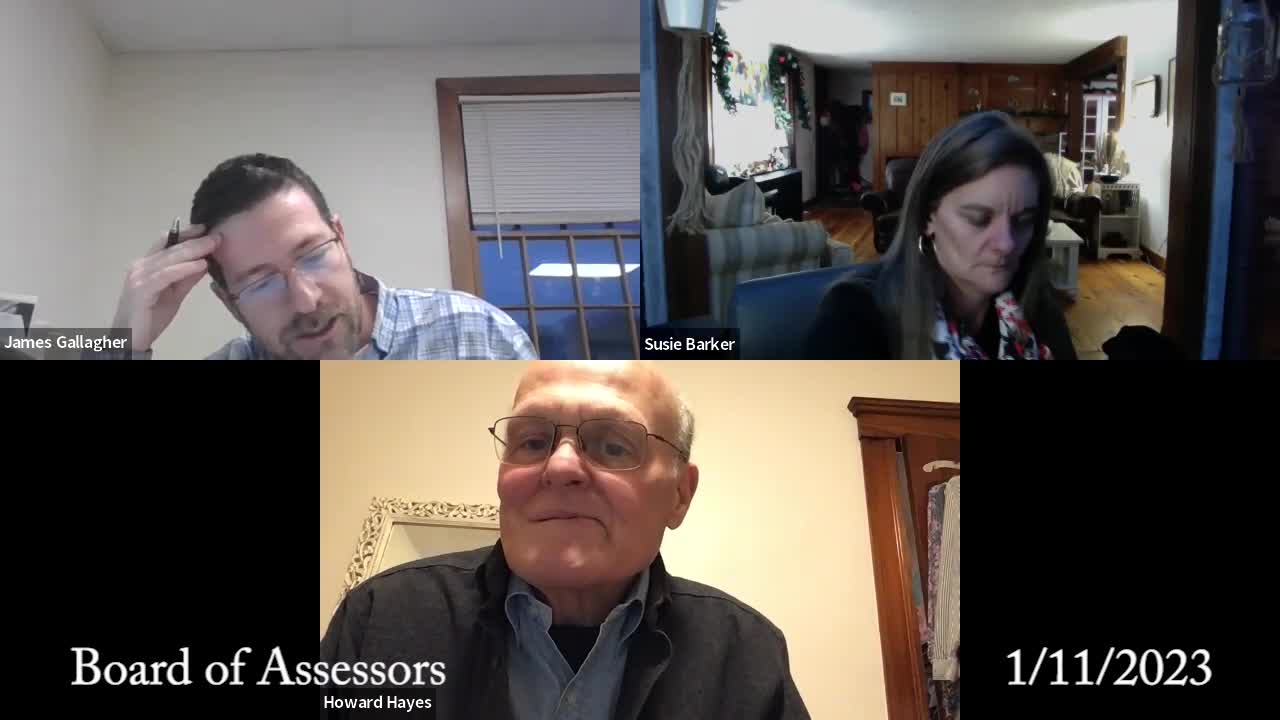 Thumbnail image for Board of Assessors 1-11-2023
