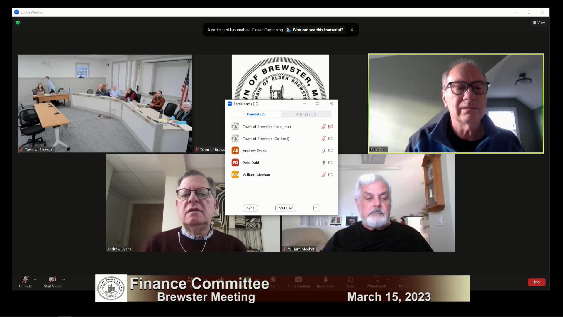 Thumbnail image for Finance Committee 3-15-2023