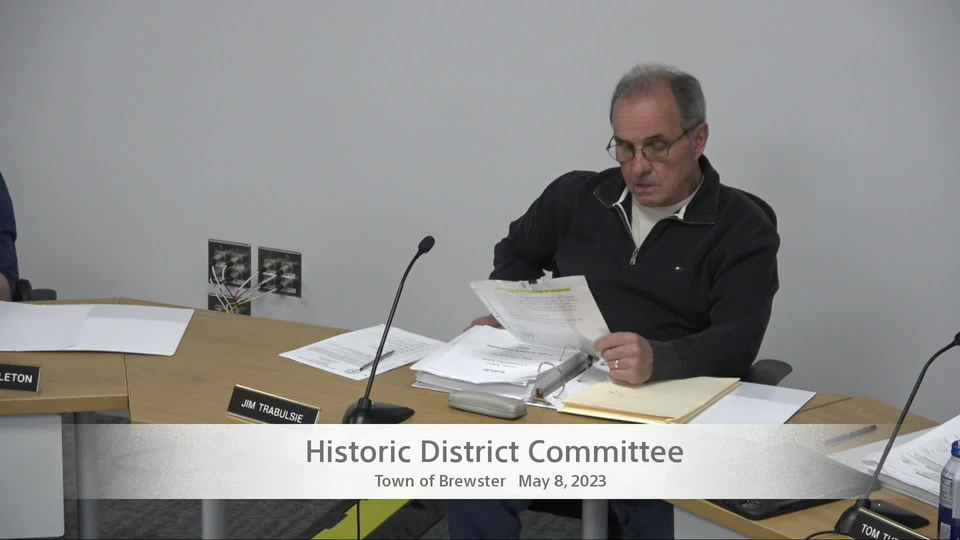 Thumbnail image for Historic District Committee 5-8-2023